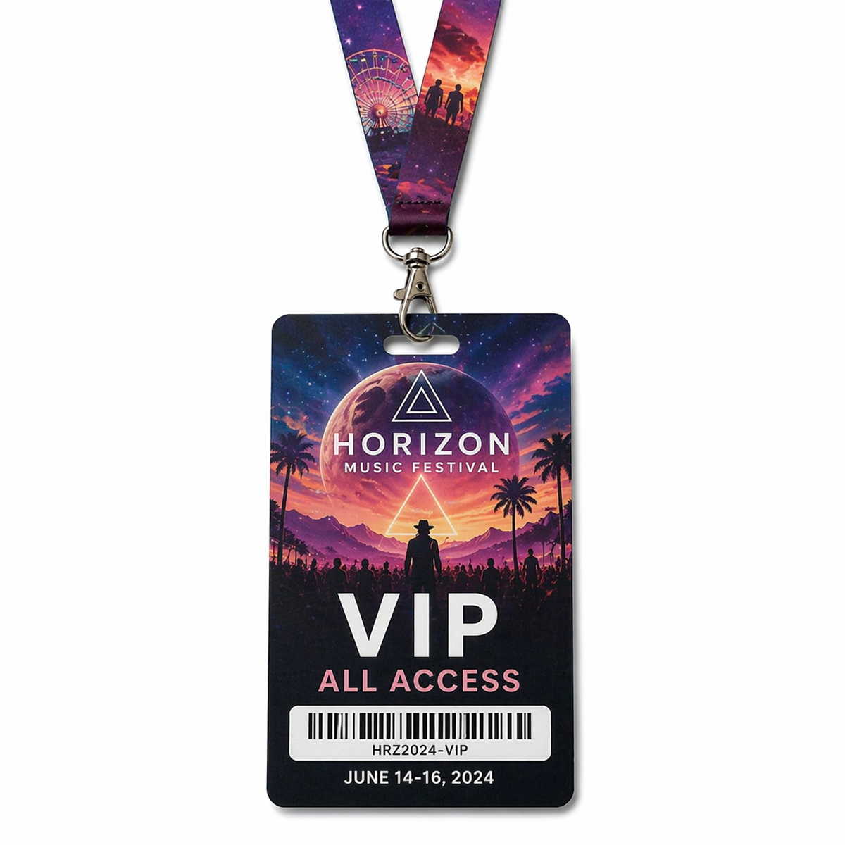 Custom Event Badges – ID Cards, Festival Passes & Credentials