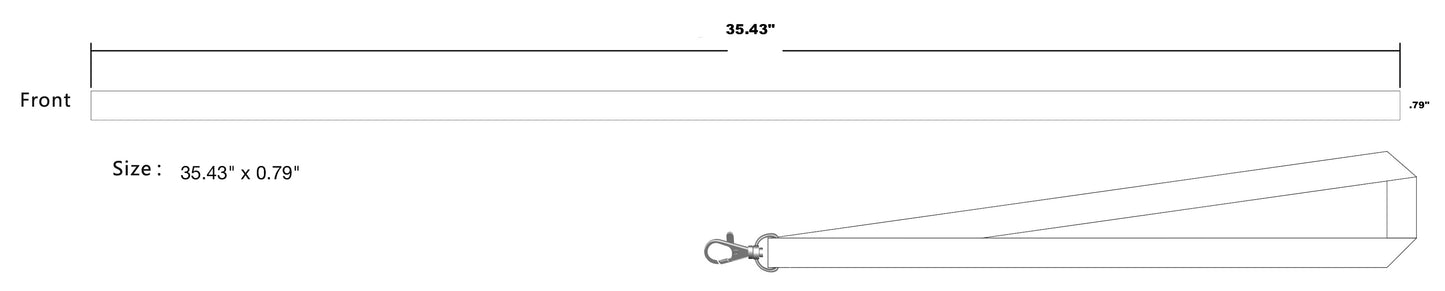 tubular lanyard artwork template