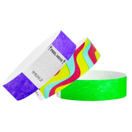 Tyvek 3/4&quot; Wristbands