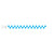 white and neon blue checker pattern on a tyvek wristband