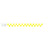 white and neon yellow checker pattern on a tyvek wristband