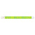  neon blue cheetah pattern on a neon yellow tyvek wristband - flat version shown