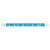 neon blue dolphin and wave pattern on a white tyvek wristband