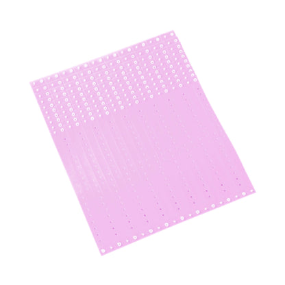 plastic regular wristband in lavander - shown in sheets of 10 