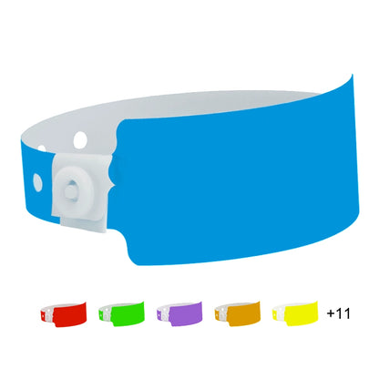 Cover for plastic wide face wristband 