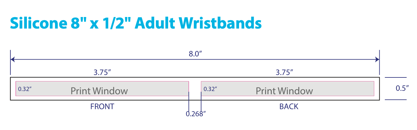 standard silicone artwork template