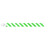 neon green and white striped pattern tyvek wristband 