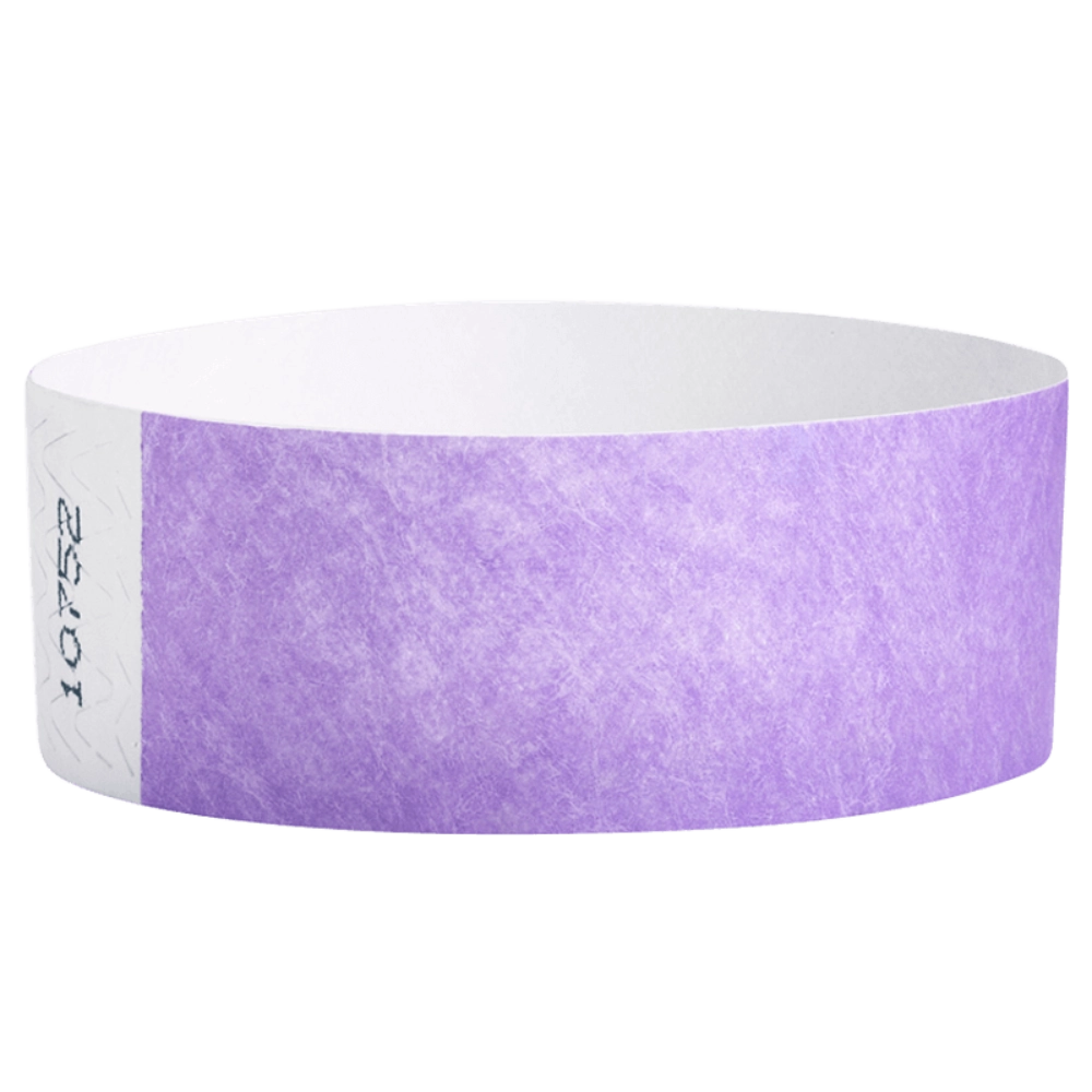 1” Tyvek® Wristbands - Solid Colors