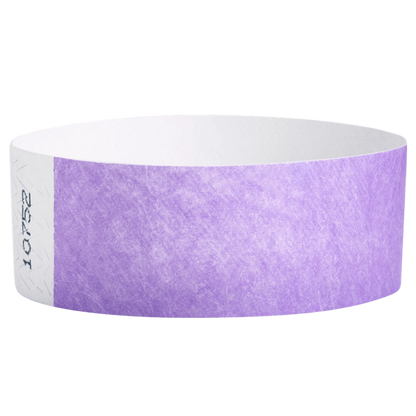 1” Tyvek® Wristbands - Solid Colors
