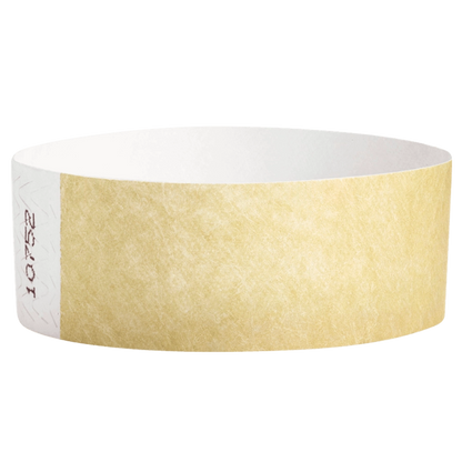 1” Tyvek® Wristbands - Solid Colors