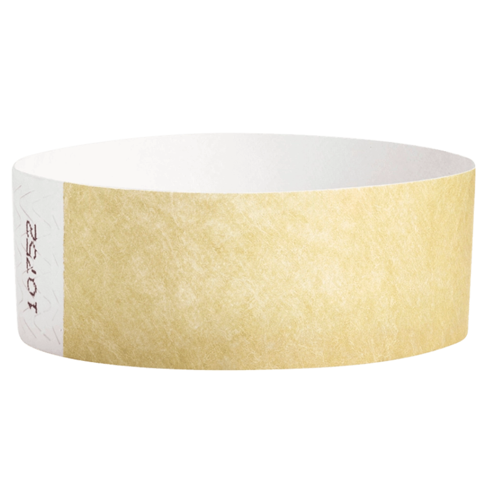 1” Tyvek® Wristbands - Solid Colors Custom