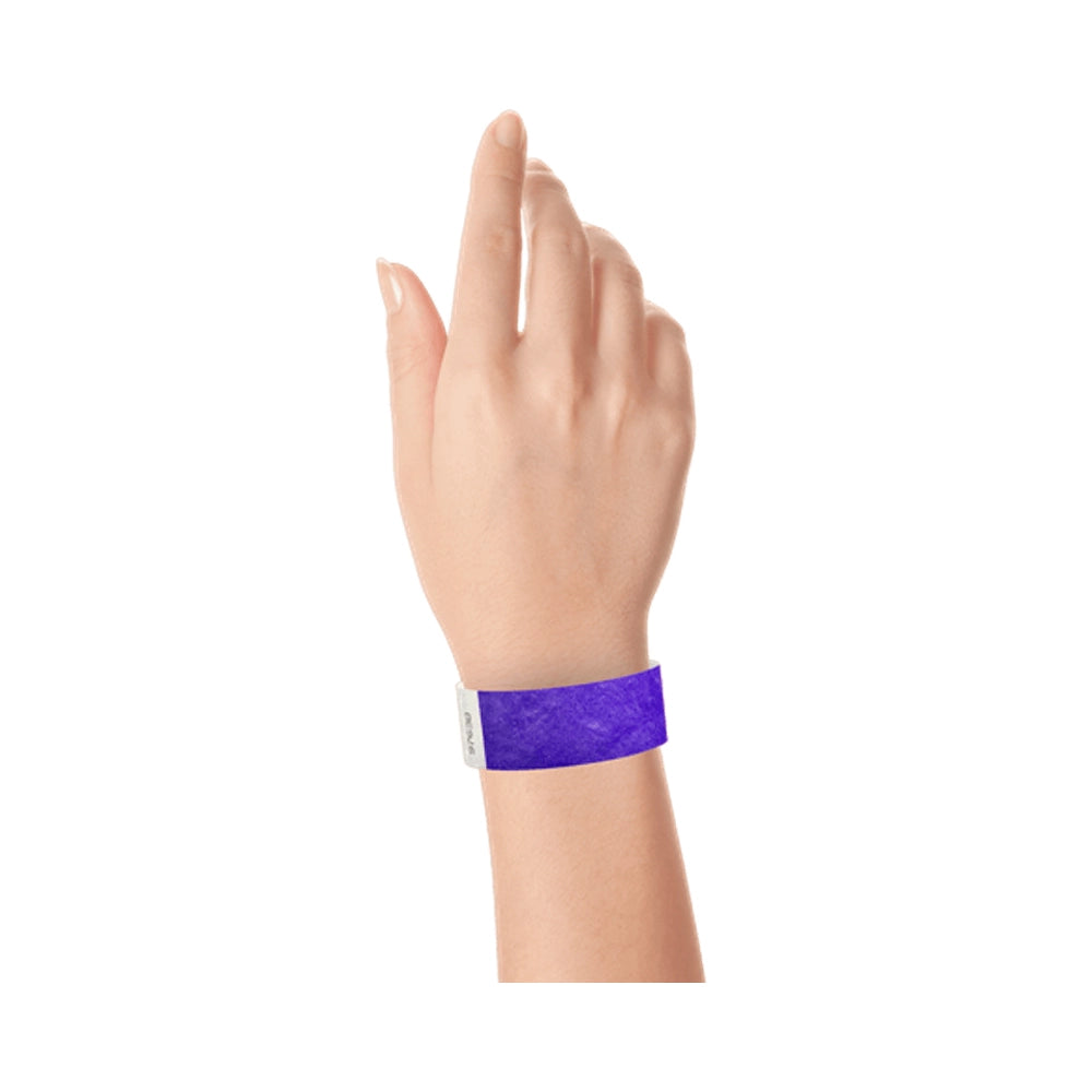 1” Tyvek® Wristbands - Solid Colors