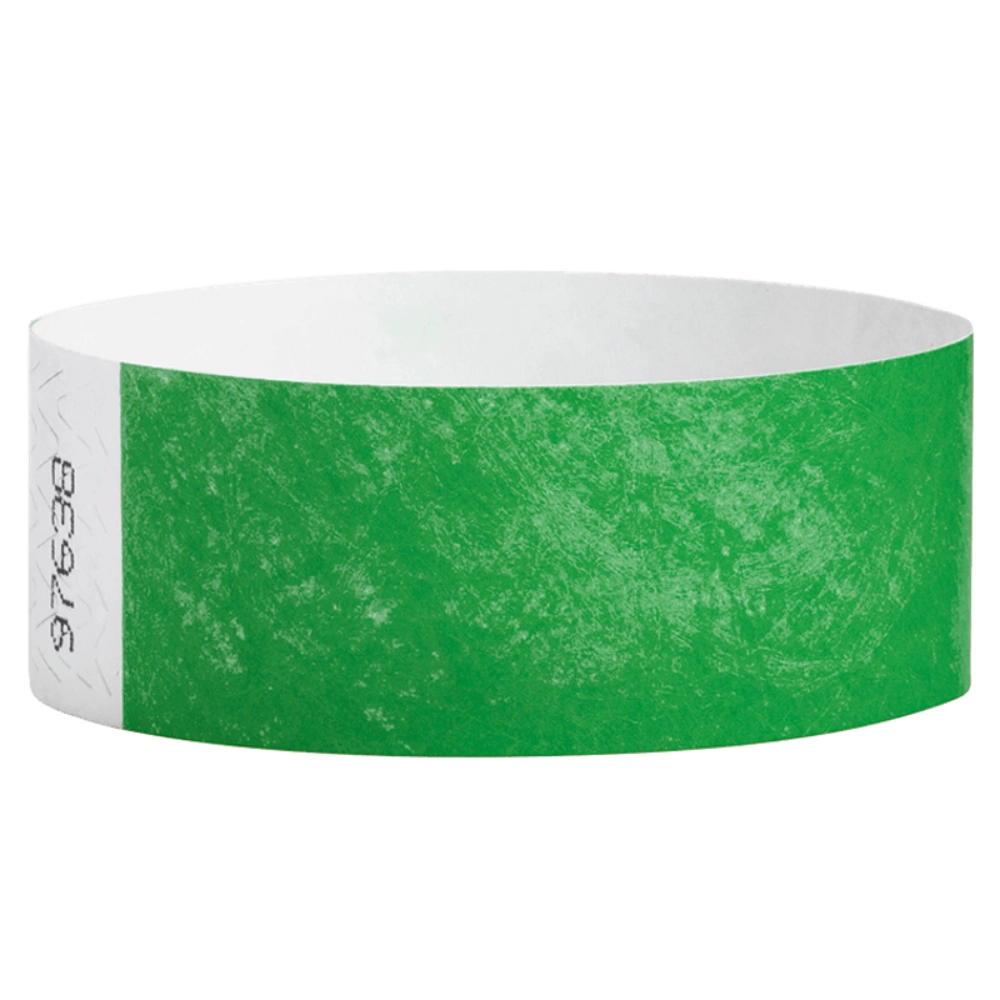 1” Tyvek® Wristbands - Solid Colors Custom
