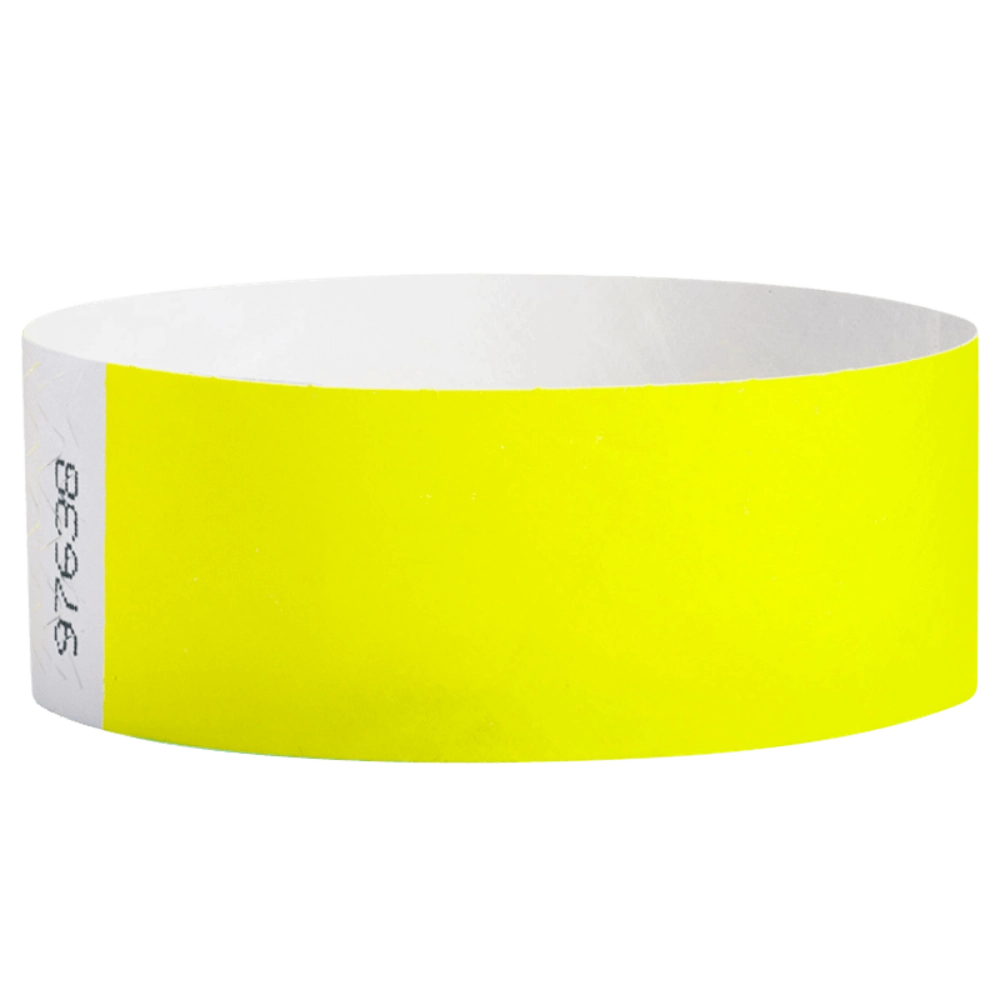 1” Tyvek® Wristbands - Solid Colors