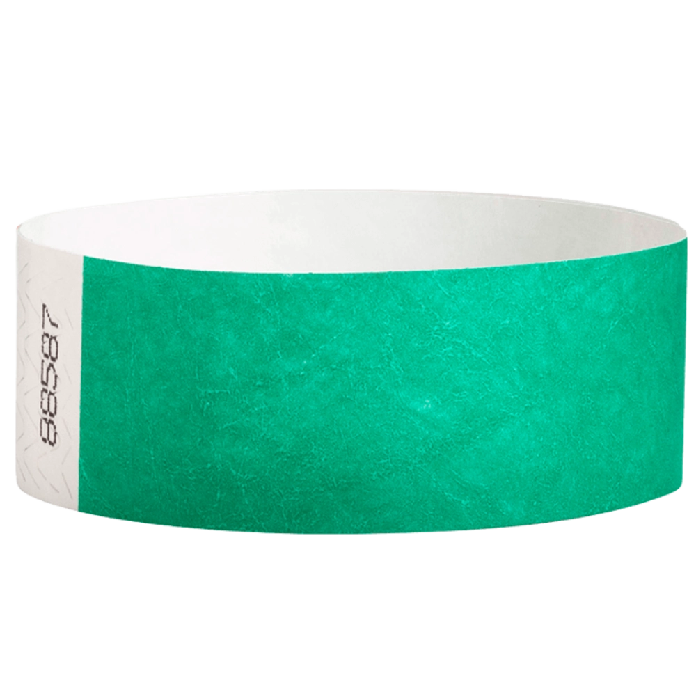 1” Tyvek® Wristbands - Solid Colors