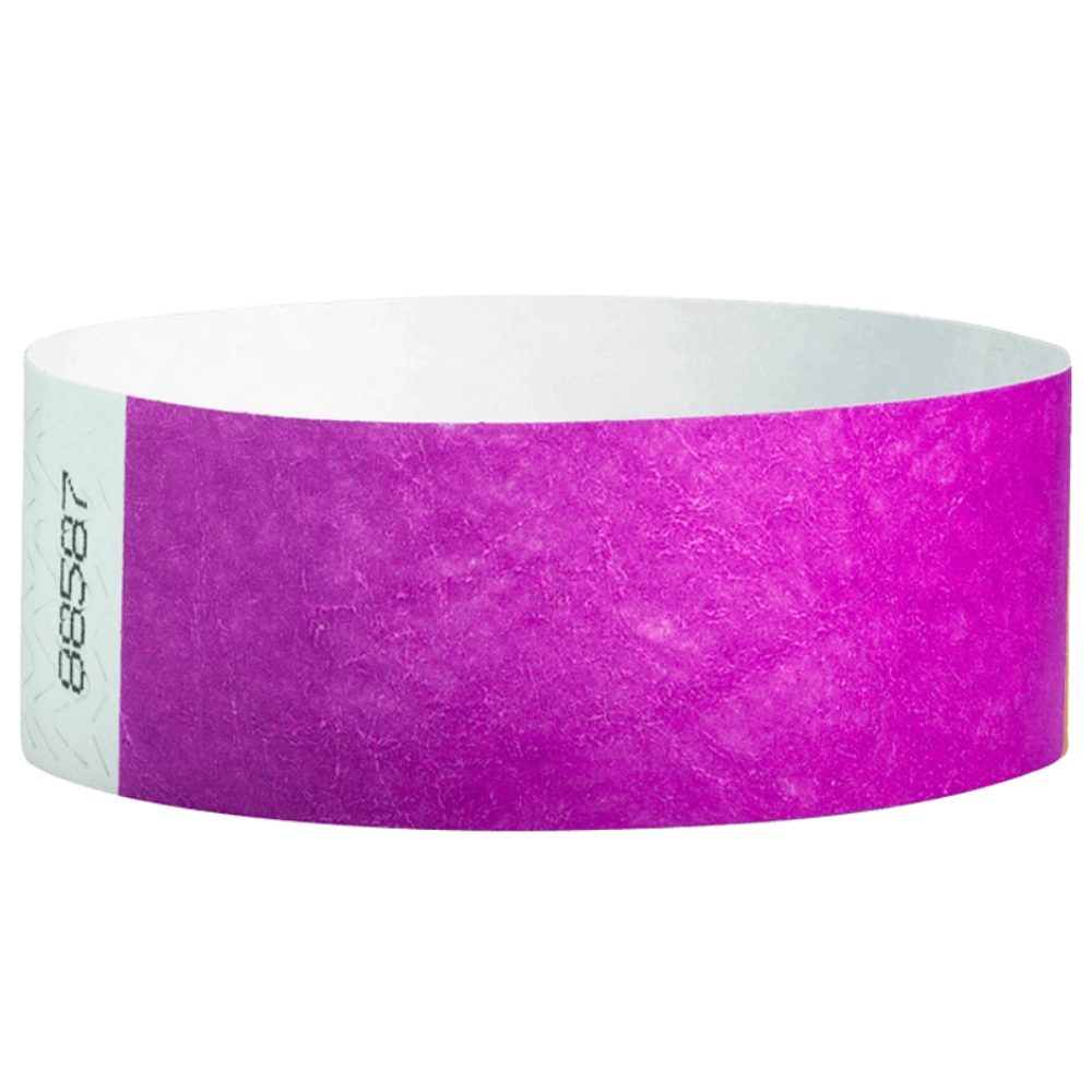 1” Tyvek® Wristbands - Solid Colors