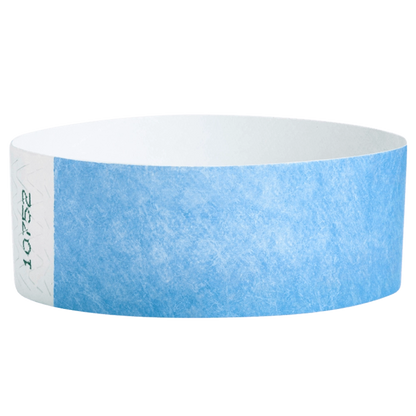 1” Tyvek® Wristbands - Solid Colors Custom