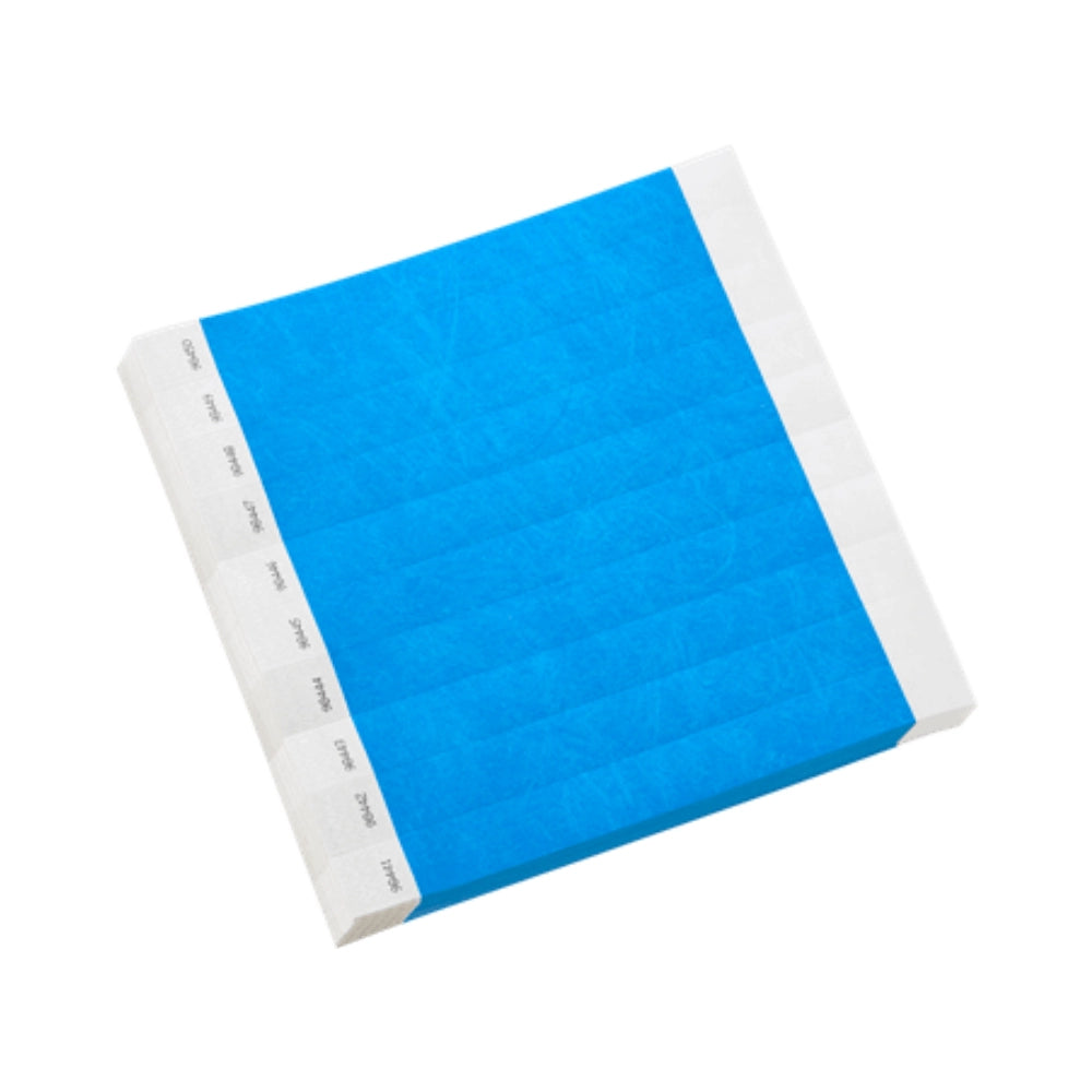 1” Tyvek® Wristbands - Solid Colors Custom