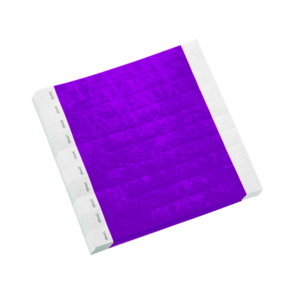 1” Tyvek® Wristbands - Solid Colors