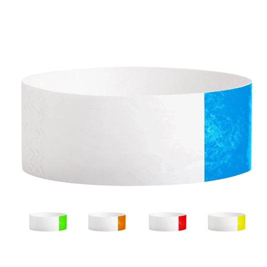 Tyvek® 1" Wristbands - Half Flood