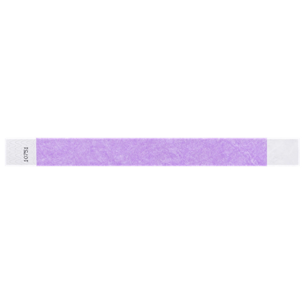 1” Tyvek® Wristbands - Solid Colors