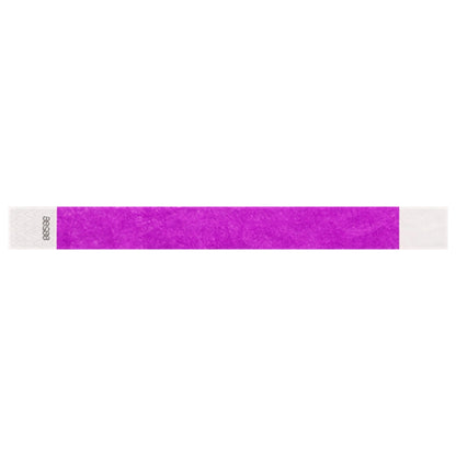 1” Tyvek® Wristbands - Solid Colors