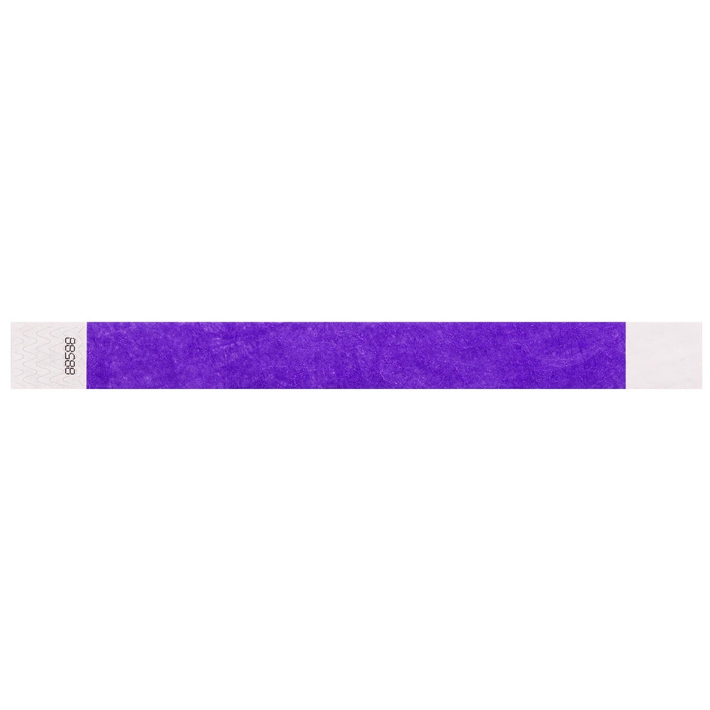 1” Tyvek® Wristbands - Solid Colors