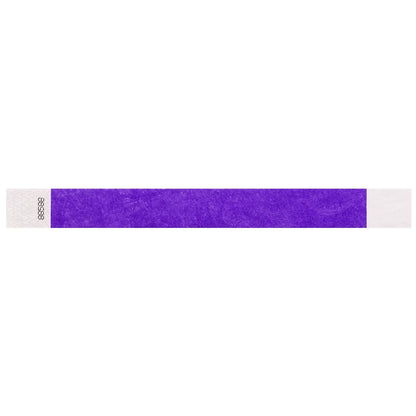 1” Tyvek® Wristbands - Solid Colors