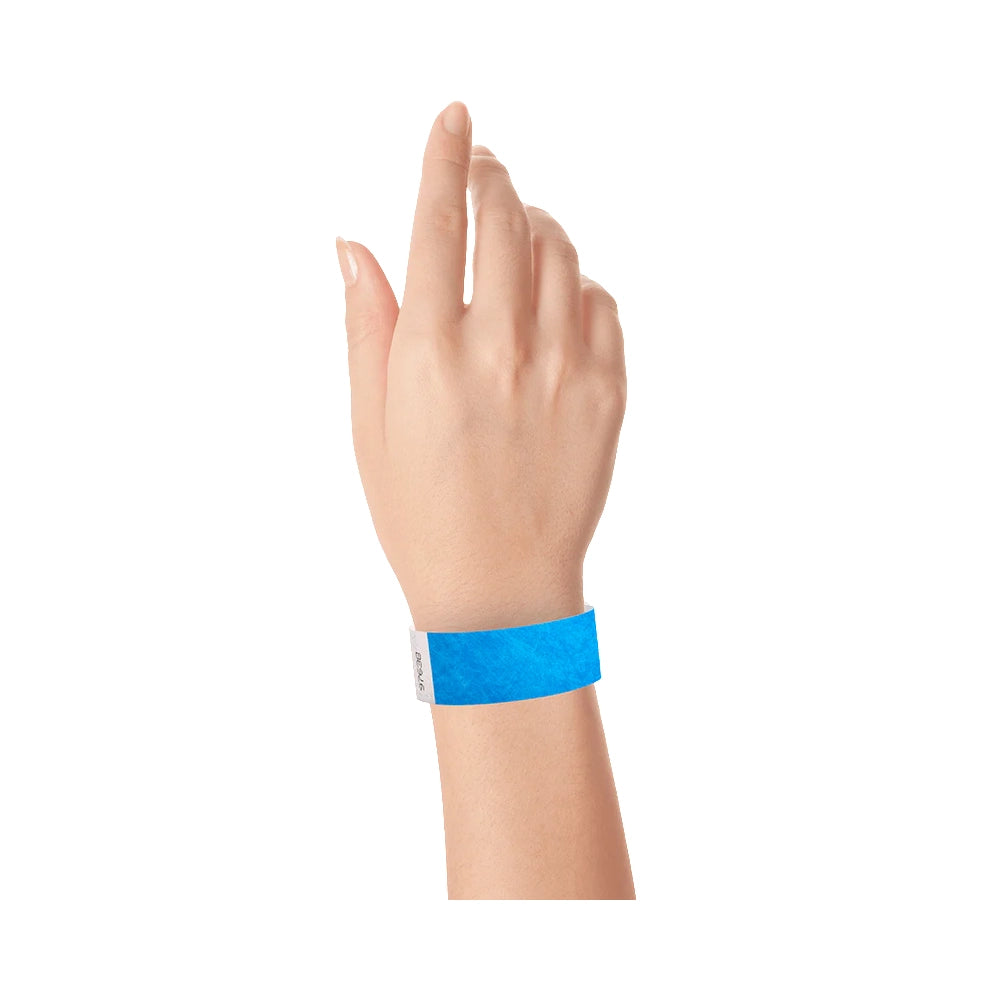 1” Tyvek® Wristbands - Solid Colors