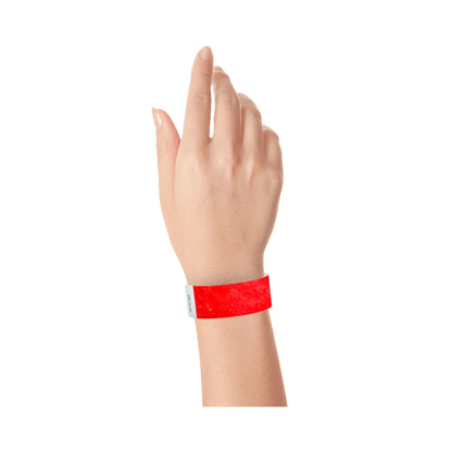 1” Tyvek® Wristbands - Solid Colors Custom