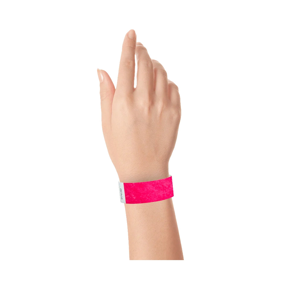 1” Tyvek® Wristbands - Solid Colors
