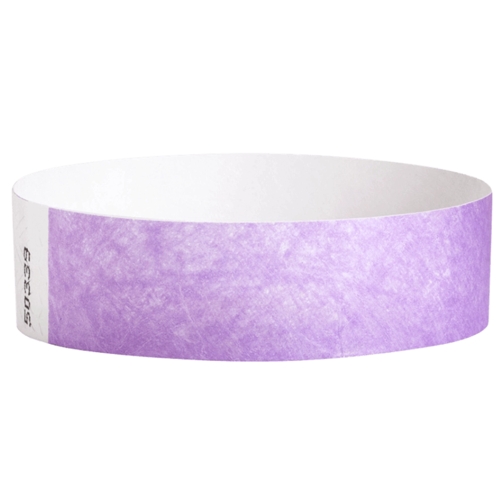 berry Tyvek wristband in round 