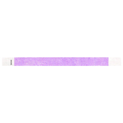 Berry tyvek wristband in flat 