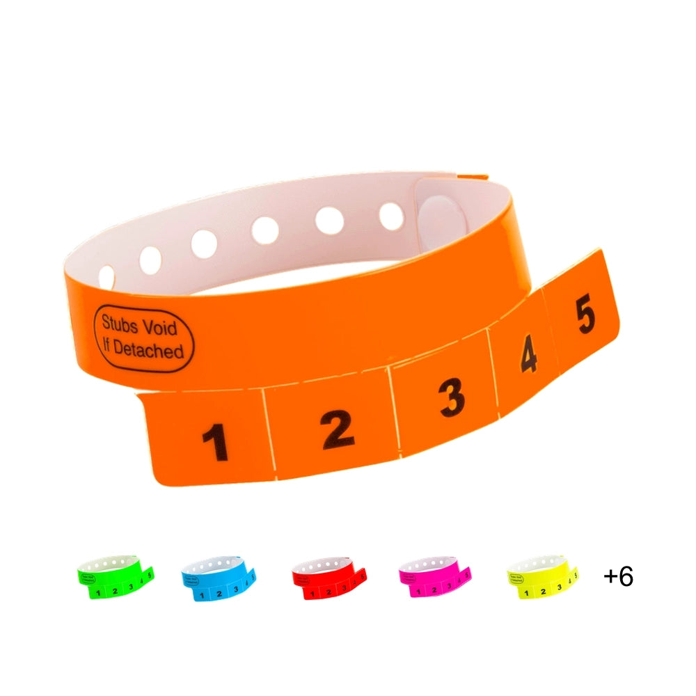 Cover for vinyl tab 5 wristband