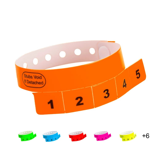 Cover for vinyl tab 5 wristband