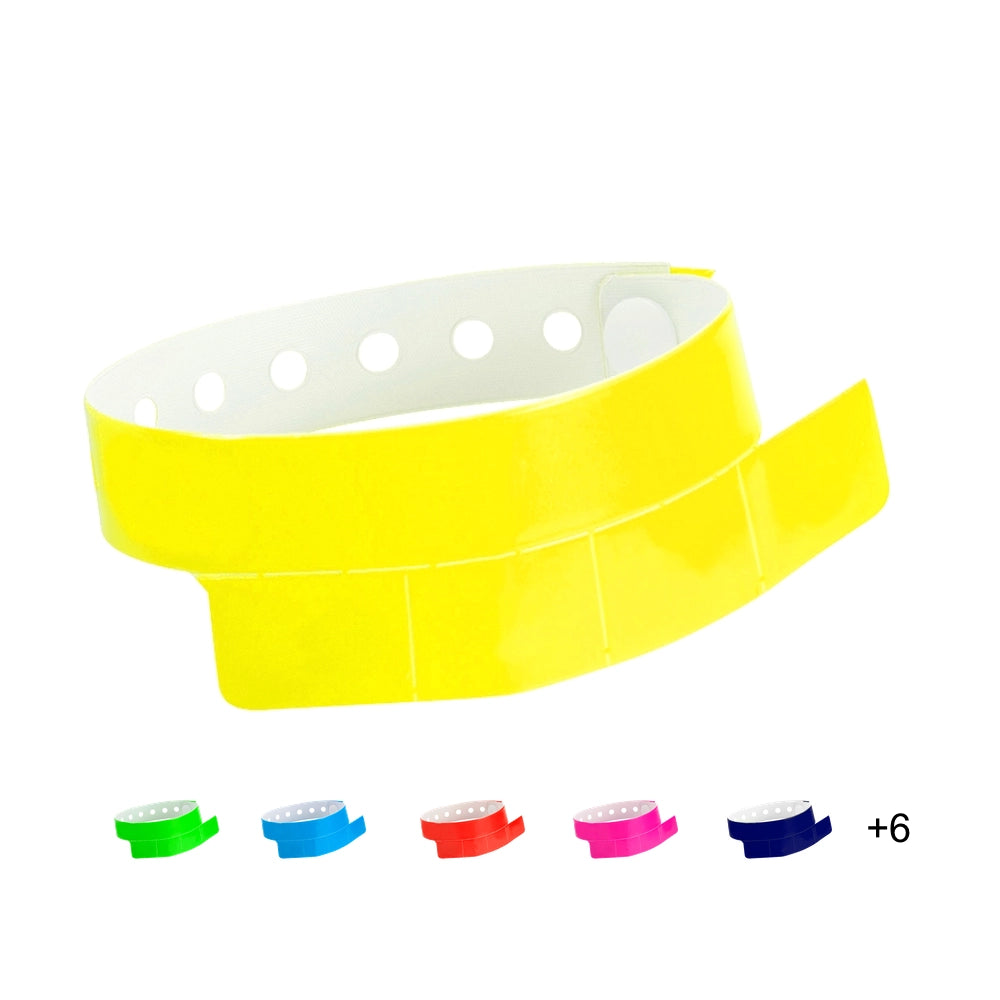 Cover for vinyl 4 tab wristband