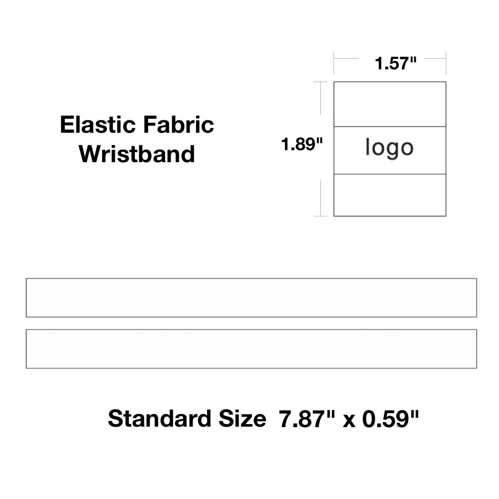 elastic fabric artwork template with patch