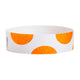 Half Circles Neon Orange