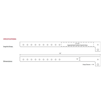 template for vinyl regular custom wristband 
