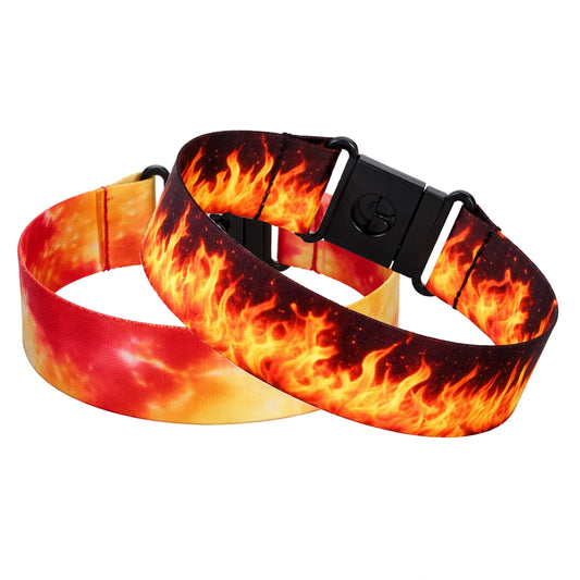 full color safety breakaway sublimation print wristbands