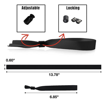 satin cloth spec sheet with dimensions