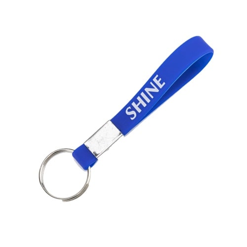 silicone loop keychain