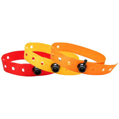 Snap Closure Cloth Wristbands