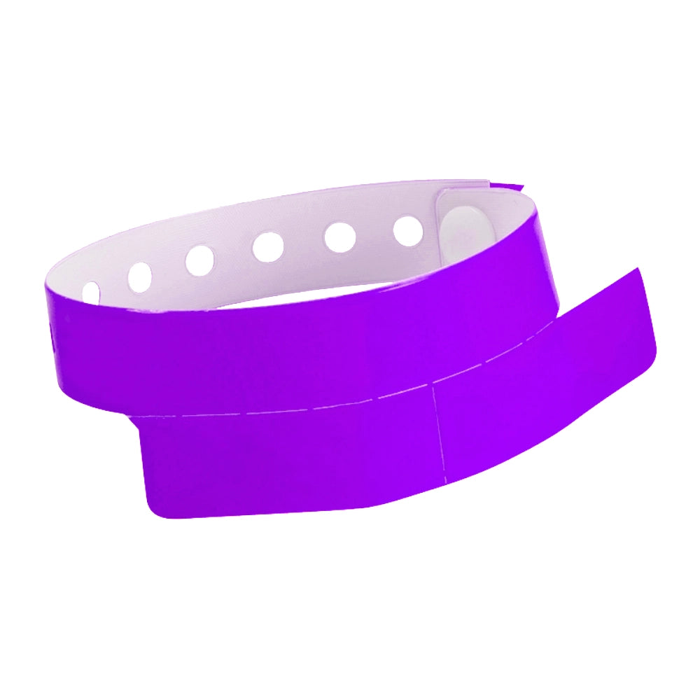 Vinyl Wristbands - 2 Tab