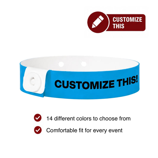 cover for vinyl slim custom wristband 