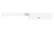 Vinyl Wristbands - 1 Tab White