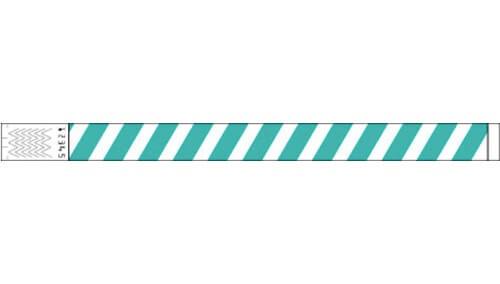 Tyvek 3/4" Stripes 2017 - Aqua