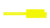 Vinyl Wristbands - 10 Tab Neon Yellow