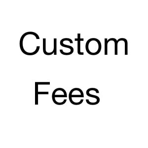 custom fees