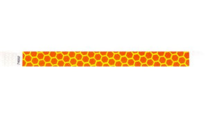 Tyvek 3/4" Wristbands -  Honeycomb